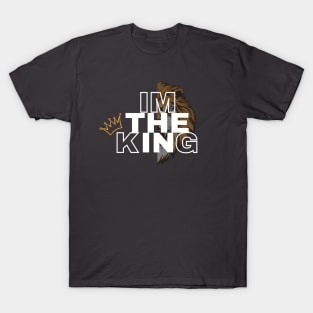 I'm The King Lion Head T-Shirt